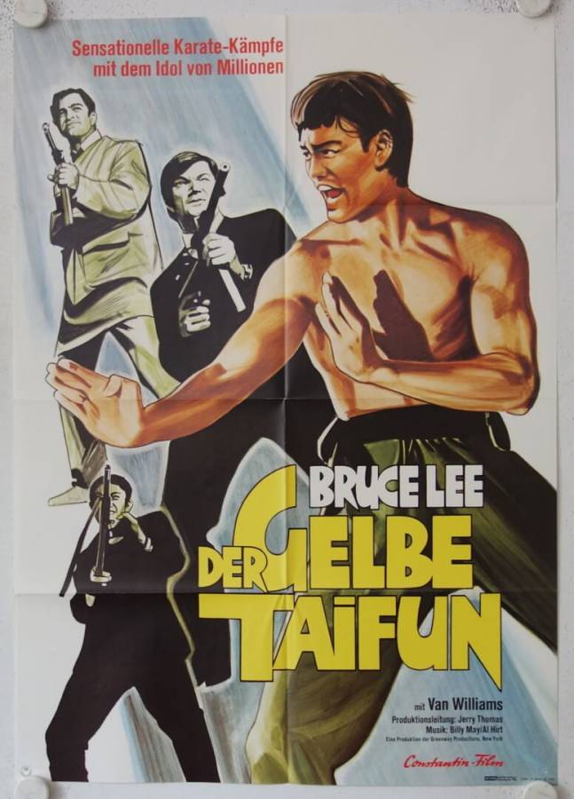 Der gelbe Taifun originales deutsches Filmplakat (R76)